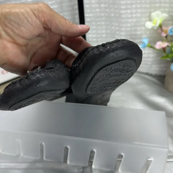 (E3)Michael Kors Black Moccasins for Women,Sz 8M - Picture 10 of 13